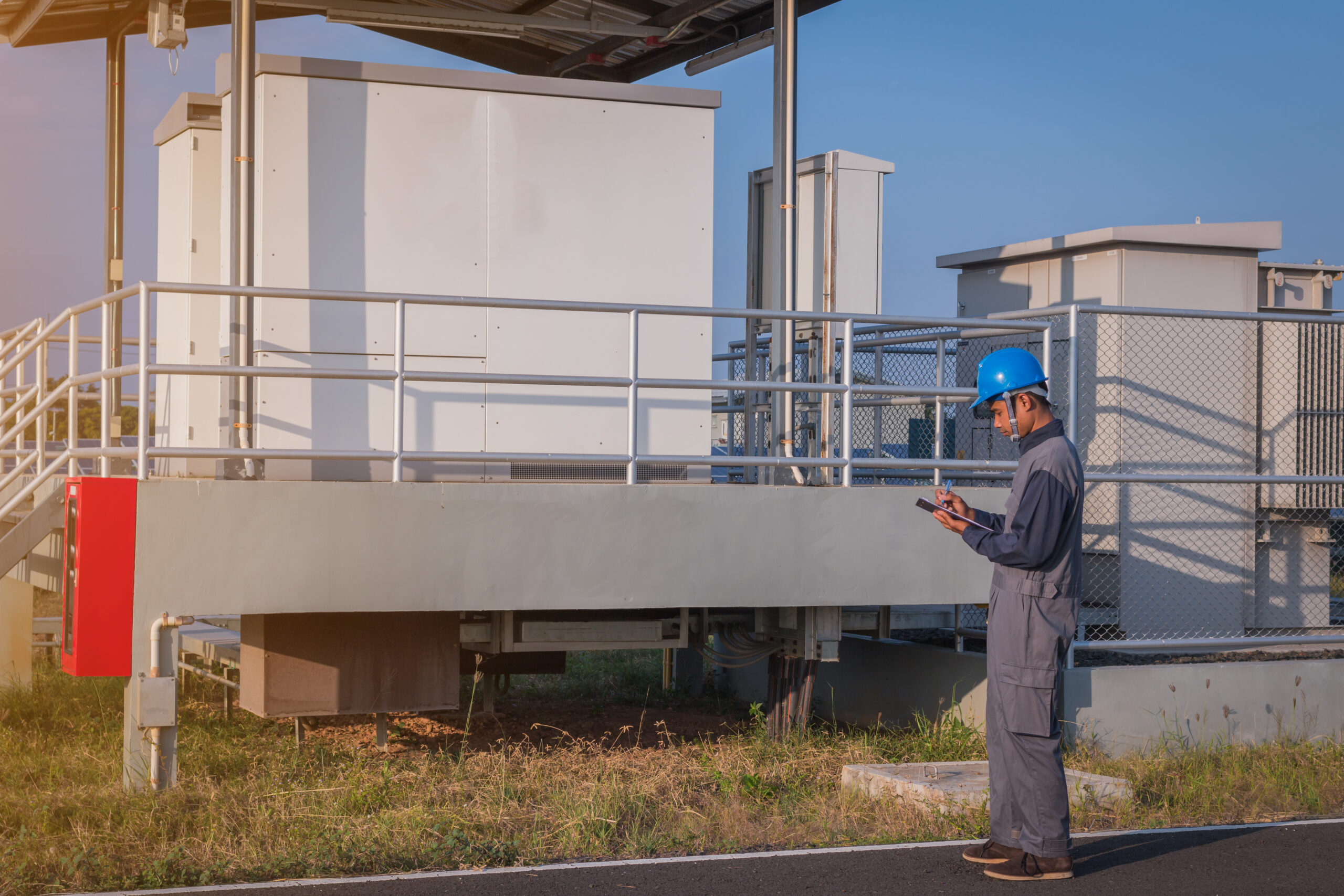 Magazyn energii dla firmy przy obiekcie przemysłowym